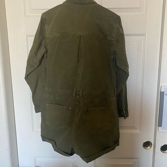 BLANKNYC Women’s Olive Green Romper Size 29 - Picture 5 of 6